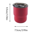 thumbnail image 3 of Gosuguu Stainless Steel Double Wall Insulated Coffee Mug 245ml Portable Mini Water Bottle for Office Home Travel Beverages, 3 of 6