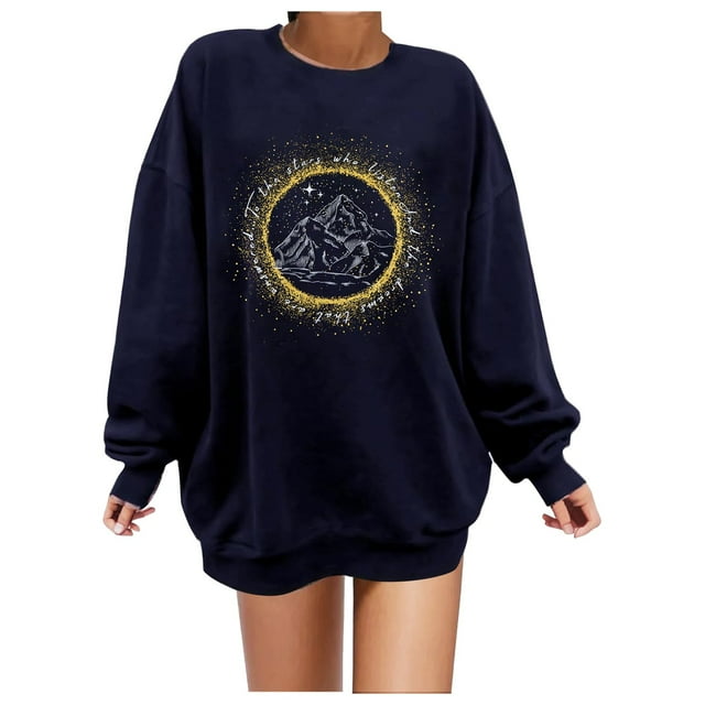 Mode Décontractée Automne Hiver pour Femmes Sweat à Capuche Imprimé Lettres Manches Longues