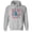 Grey, variant on Boho Christmas Hoodie Sweatshirt Unisex Large White