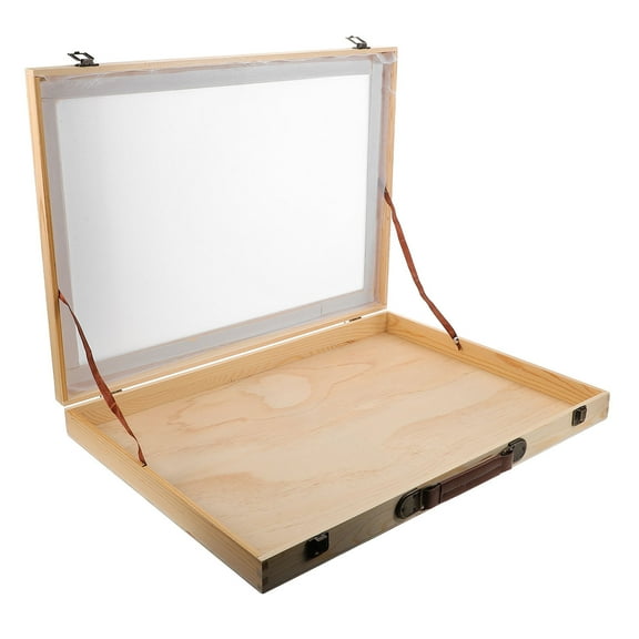 NICEXMAS Creativity Development Tool Shadow Puppet Box For Classroom Use Wood Multi 1Pack