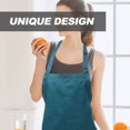 thumbnail image 4 of BESTYASH Delantal Ajustable Para Cocina Color Verde Oscuro Con Tirante Ergonómico Y Bolsillo Funcional, 4 of 7