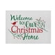 thumbnail image 1 of XWSHYW Decoraciones Navideñas Mantel Individual Navideño de Algodón y Lino con Estampado Inglés, Decoración Navideña, 1 of 2