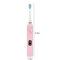 thumbnail image 4 of Byujiro Electric Toothbrush with 5 Brush Heads+Cleaning Head, 9 Cleaning Modes, Smart 20-speed Timer Toothbrush IPX7 -Newly Upgraded, 4 of 9