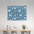 thumbnail image 2 of Cartoon Cute Poodle Dog Tapestry for Bedroom - Tapestry Wall Hanging Wall Tapestry for Dorm Wall Decor Home Decoration , Aesthetic Funny Tapestry 29 x 37in, 2 of 5