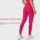 thumbnail image 4 of Pantalones de yoga deportivos de cintura alta, elásticos y sin líneas incómodas para mujer de otoño, 4 of 6