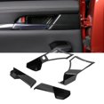 thumbnail image 4 of Handle Bowl Sticker, Door Handle Trim Carbon Fiber Style Abs Material  for Car Modification for  3 Axela 2020-2021, 4 of 7