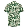 thumbnail image 4 of AHTJRT Stylish Men's Camouflage Print Button Down Short Sleeve Shirt Multicolor L, 4 of 5