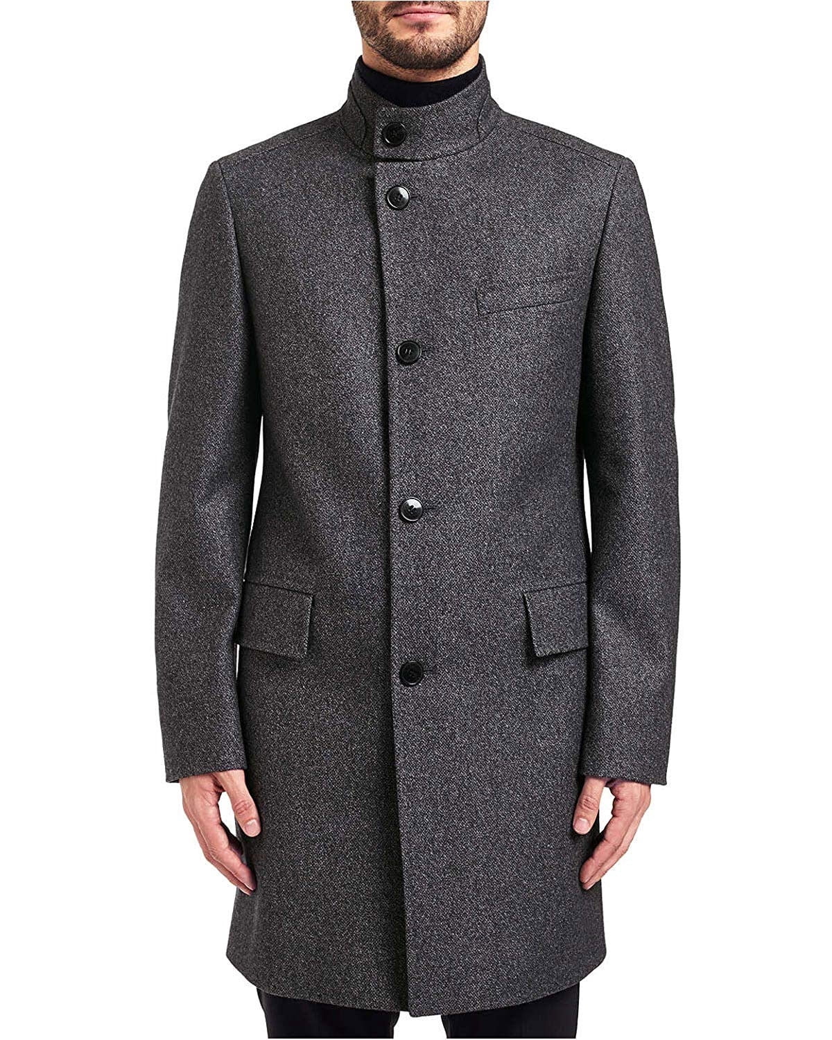 hugo boss mens overcoat