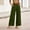 #Army Green, variant on DPTALR Women's Solid Color Elastic Waist Casual Straight Leg Pants with Pockets,Army Green,Women's Plus SizeL,Young Women's Pants