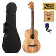 thumbnail image 1 of Oscar Schmidt OU58 Baritone Ukulele , Satin Spalted Maple,w/Padded Gigbag,Tuner,Strings & PC, OU58 COMP, 1 of 2