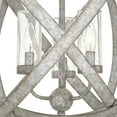 thumbnail image 3 of 3 Light Medium Outdoor Low Voltage Orb Hanging Lantern in Industrial Style 18.5 inches Wide By 19 inches High-Vintage Iron Finish-Incandescent Lamping, 3 of 6