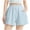 Light Blue, variant on PIWHJQK Women Athletic Gym Yoga Shorts Women's 5 Inch Loose Style Solid Workout Shorts With Pockets Yoga Bottoms