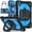 Blue, variant on Heavy Duty Shockproof Case for Samsung Galaxy Tab A11 ,Anti drop silicone PC Layer Protective Case 360 ° Rotating Square Handle Stand With Shoulder Strap,Dark blue,For Galaxy Tab A11