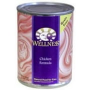 Angle View: Wellness Canned Chicken Cat Food (24x5.5 Oz)