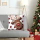thumbnail image 4 of Christmas Themed Festival Living Room Decoration Soft And Skin Friendly Digital Color Printing Peach Skin Velvet Pillowcase, 4 of 6