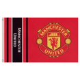 thumbnail image 3 of Manchester United FC - Bandera Diseño Marca de madera (Rojo), 3 of 3