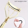 thumbnail image 3 of Portable Stainless Steel Professional Eyelash Curler Kit with 4 Replacement Rubber Strips, 3 of 7