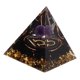 thumbnail image 1 of ORGONITE Pyramid, Adorno De Mesa Artesanal De 5 Cm Alivio De Estrés Pyerámide De Energía Positiva Para Regalo De Cumpleaños, 1 of 7