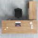 thumbnail image 5 of Executive Luxury Office Desk Standing Storage Bedroom Workstation Office Desk Writing Scrivanie Per Computer Modern Furniture My Lux Decor Round, 5 of 12