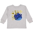 thumbnail image 3 of Inktastic Libra Constellation Zodiac Sign Illustration Boys or Girls Long Sleeve Toddler T-Shirt, 3 of 5