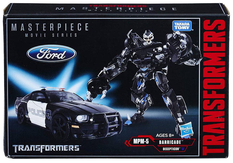 Transformers LS-02 Masterpiece Movie MPM-05 Barricade Police TOY Action Figure 9 
