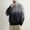 Gray, variant on Men's Big Tall Quarter Zip Sweater Mock Neck Wool Gradient Pullover Sweaters Fall Winter Casual Knit Pullovers Red