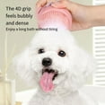 thumbnail image 3 of Dog Shower Brush Pet Dog Grooming Massage Bath Cleaning Brush with Shampoo Dispenser for Long Hair Dogs and Cats,Green, 3 of 6