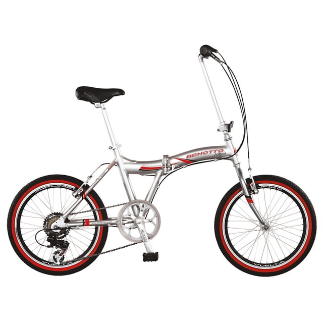 Bicicleta Benotto Plegable UTOPIA R20 Aluminio 7V. Pulido Unisex