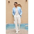 thumbnail image 6 of COOFANDY Mens Casual Sport Coat Lightweight Two Button Blazer Slim Fit Business Jackets, 6 of 9
