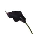 thumbnail image 1 of Ramo de flores artificiales de lirio de cala de tallo largo, flores falsas de látex de tacto real para el hogar, dormitorio, oficina, boda, fiesta, decoración de eventos., 1 of 8