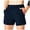 Navy, variant on asjyhkr Mens Running Shorts 5 Inch Inseam Elastic Waist Quick Drying Athletic Gym Stretch Shorts with Pockets Activewear