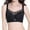 Black, variant on Bras Full Coverage Push-Up Yoga Bra Lace White 42E