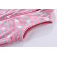 thumbnail image 2 of LittleSpring Kids' Girls' Plush Vest Jacket Sleeveless Winter Vest Fleece Zipper Cute Soft Jacket Pink Love Zebra Print 4T, 2 of 6