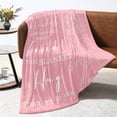 thumbnail image 3 of Get Well Gifts for Women After Surgery Hug Blanket Sunflower Gifts for Women Get Well Soon Gift for Women Friends Coworkers Feel Better Inspirational Gifts for Women Healing Blanket 50"*60" Purple, 3 of 5