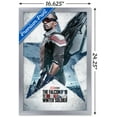 thumbnail image 3 of Marvel Falcon and Winter Soldier - Falcon One Sheet Wall Poster, 14.725" x 22.375", Framed, 3 of 3