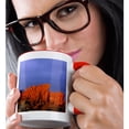 thumbnail image 2 of 3drose, Vedauwoo Rocks Near Laramie, Wyoming - Us51 Cha0106 - Chuck Haney, 15oz Two-tone Red Mug, 2 of 6