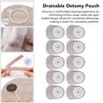 thumbnail image 4 of Adhesive Colostomy Pouch, Ostomy Bag Disposable Reduce Friction Sound  for Ileostomy, 4 of 8