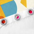 thumbnail image 4 of YST Modern Abstract Art Curtains Geometric Circle Triangle Blackout Curtains, Mid Century Artwork Curtains & Drapes Colorful Geometry Bedroom Curtains, Contemporary Fashion Window Treatments, 4 of 5