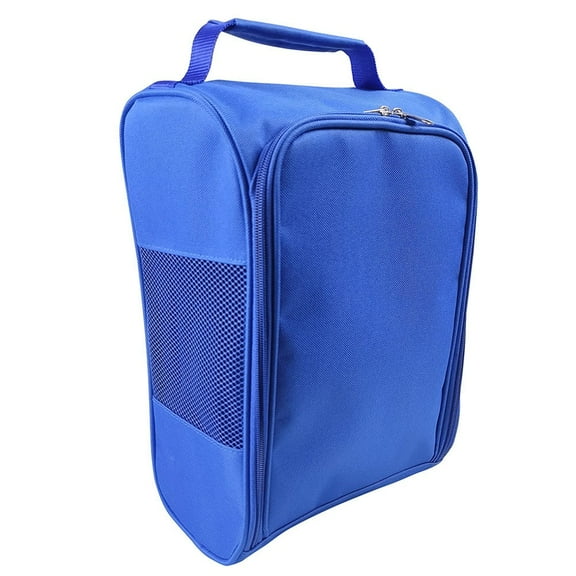 Fankenuo Golf Shoe Bag Holder with Mesh Design: Stylish Storage for Men & Women! Blue