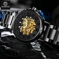 thumbnail image 4 of Men's Automatic Mechanical Watch Waterproof Wristwatches 804125024961, 4 of 7