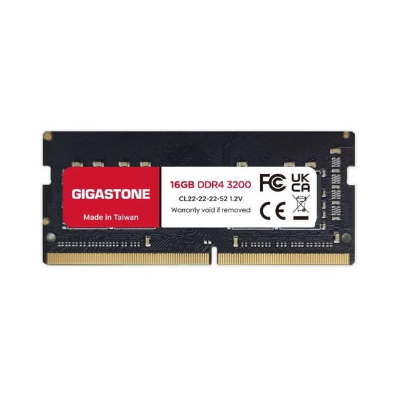 Ordenador portátil DDR4 RAM Gigastone, 16 GB, 3200 MHz, SODIMM, 260 pines