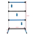 thumbnail image 4 of Topbuy Portable Ladder Toss Set 12 Balls Outdoor Lawn Family Game Set, 4 of 7