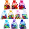 thumbnail image 5 of Nvzi 100 Pack 5 x 7 Inch Drawstring Organza Gift Bags Jewelry Pouches for Wedding Party Favor (Multicolor), 5 of 5