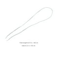 thumbnail image 2 of Raindrops 2Pares Versatile Shoelace Simple Para Sneakers Y Casual, 2 of 7
