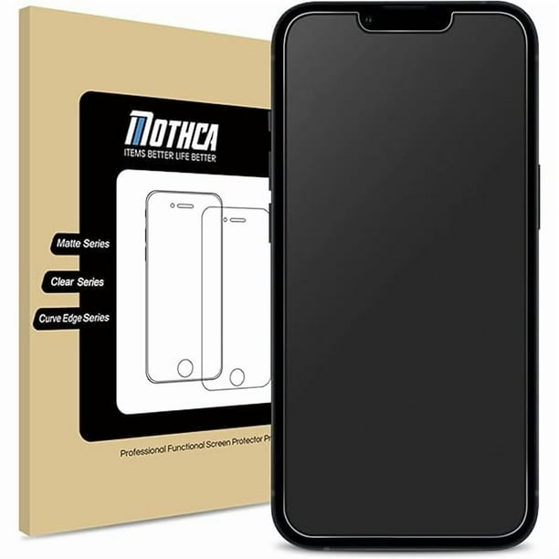 wonima11 Mothca Matte Tempered Glass Screen Protector for iPhone 13 mini, Anti-Glare, 9H Hardness, Smooth Touch, Easy Install, Bubble Free
