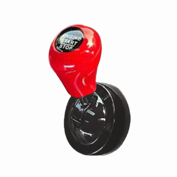 Car Start Button Lever Cover - 2025 New All Metal Alloy Frame with Protective Padding, Universal Fit for Most Car Models, Smooth Operation Starter Lever Decoration Upgrade