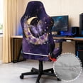 thumbnail image 6 of Whosucclay Butterfly Moon Flower Marble Print Gaming Chair Cover Stretchable Rotating Desk Chair Protector Cover with Armrest Slipcovers Washable Slipcover for Office & Gaming Chairs, 6 of 8
