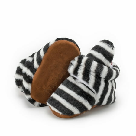 

Baby Girls Casual Fleece Thermal Shoes Slip-on Soft Walking Bootie For Winter