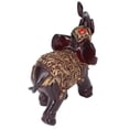 thumbnail image 1 of Figurines d'Éléphant Résine Durable Texture Délicate Style Rétro Symbolisent Puissance Chance Prospérité Statue d'Éléphant, 1 of 8
