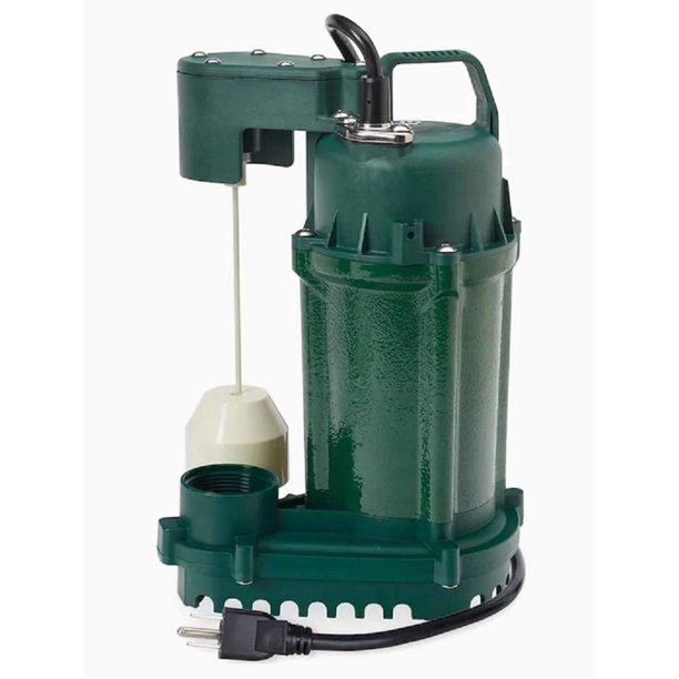 Bomba de Sump Zoeller 1/2 HP 60 GPM Hierro Fundido